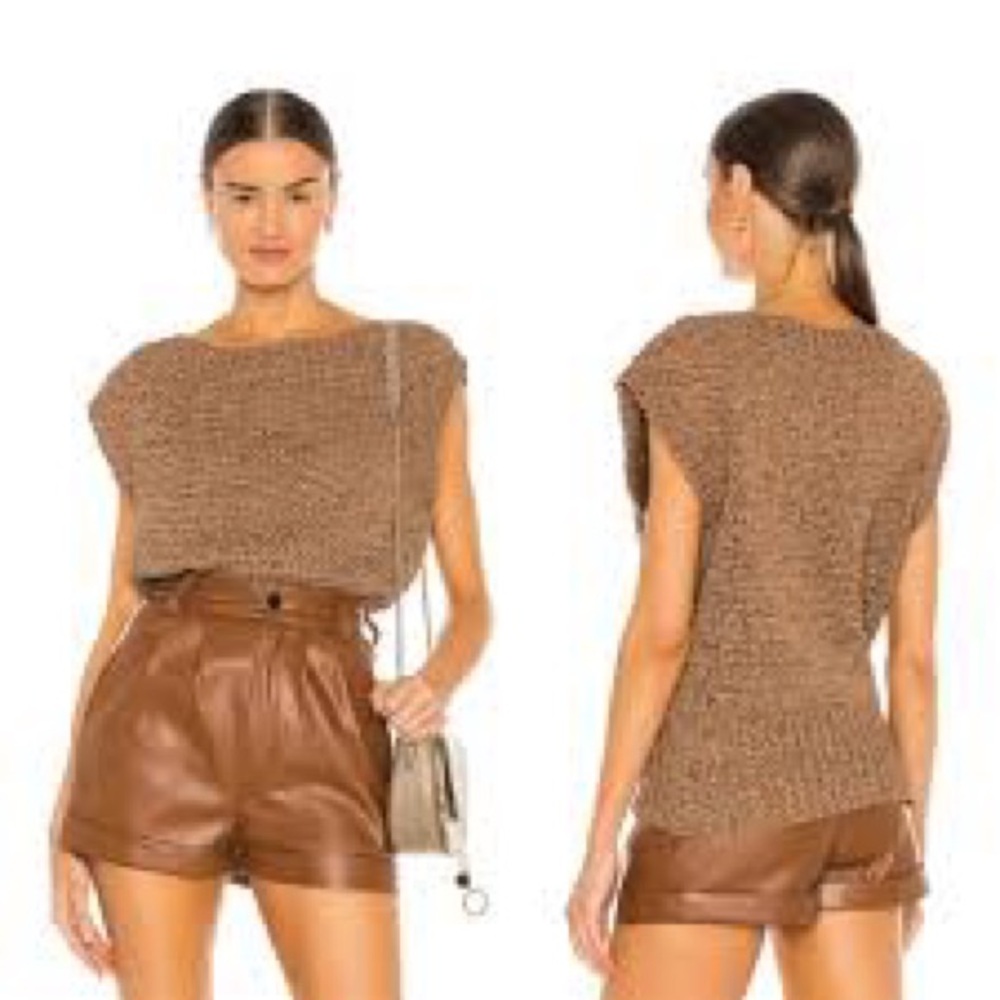 Brochu Walker Cei Sueded Ribbon Top